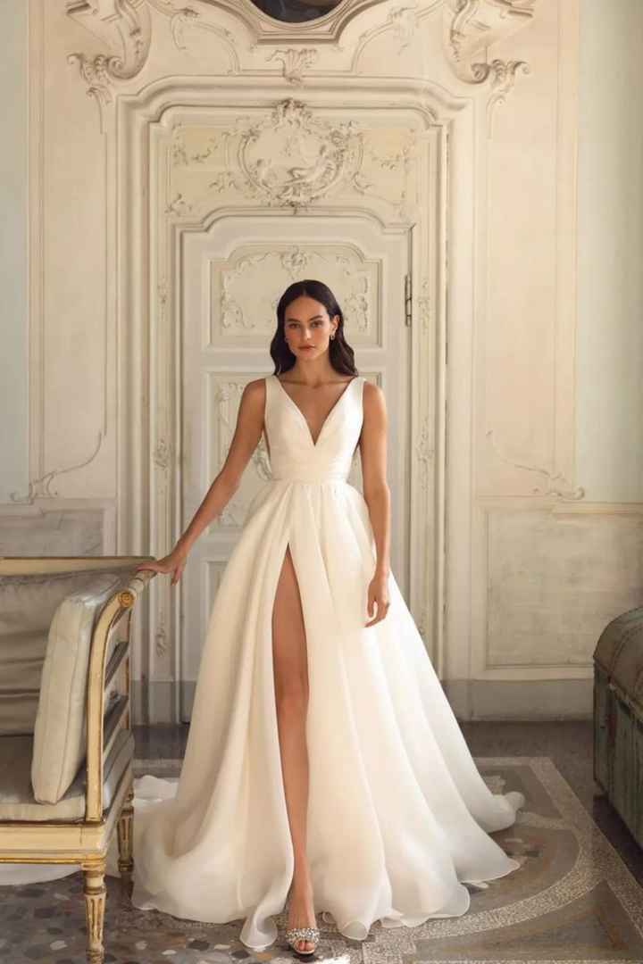 ¿Vestido de novia con raja? - 1