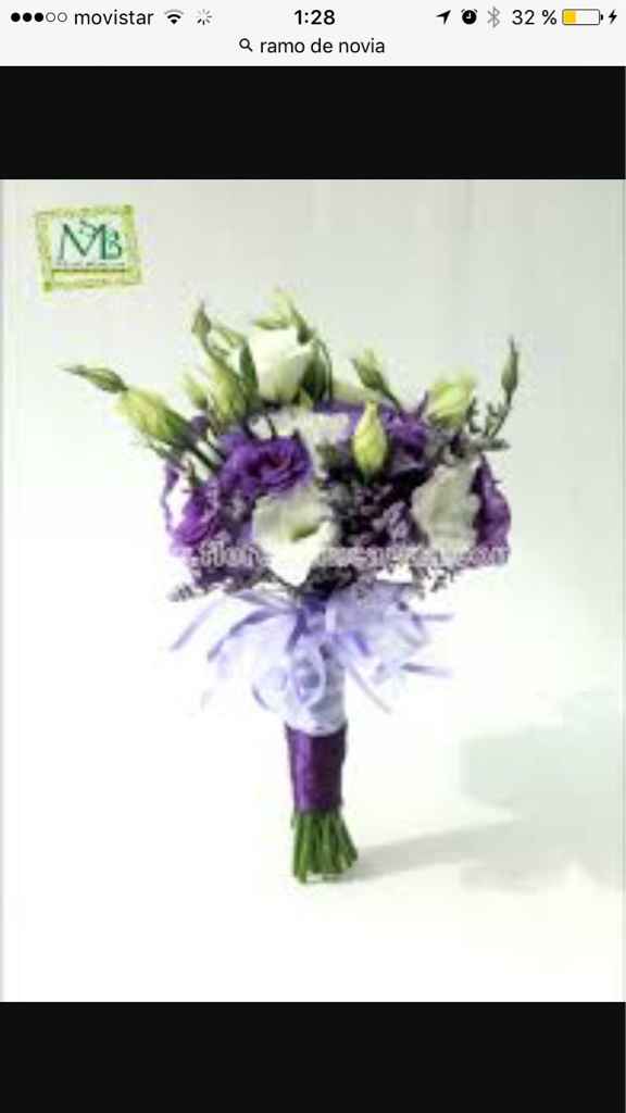 Ramos de flores morados , help - 1