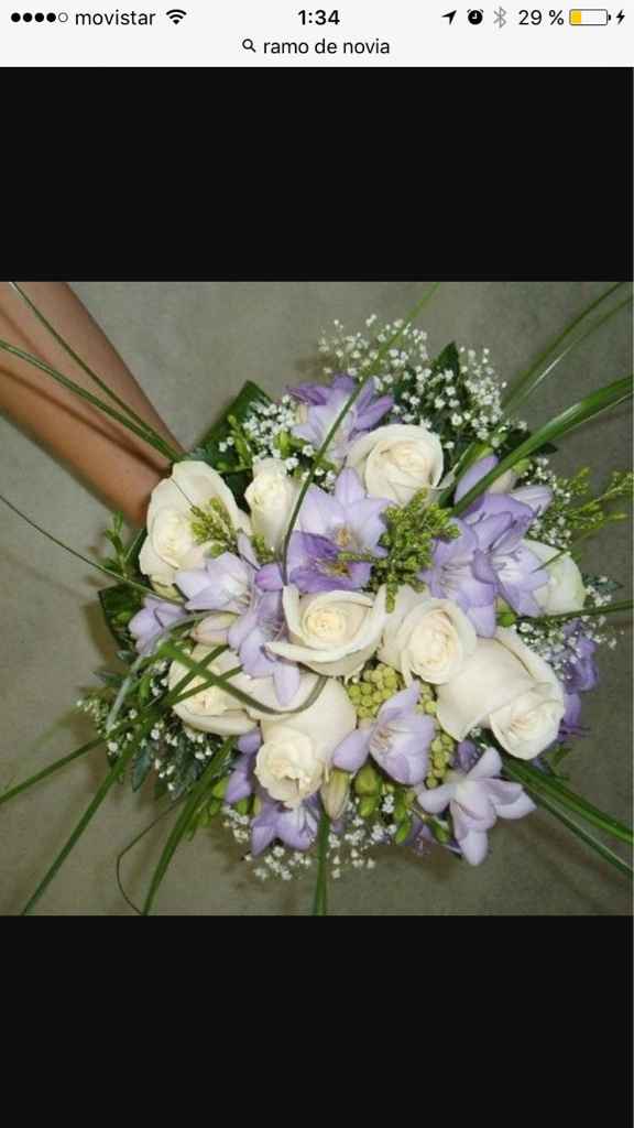 Ramos de flores morados , help - 4