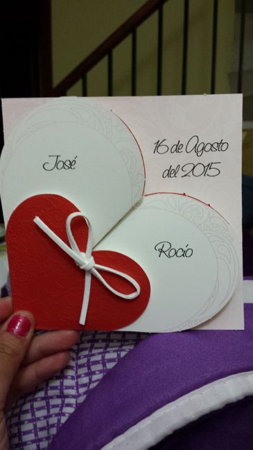 Ya tenemos nuestra invitaciones - 1