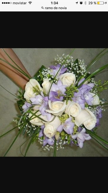 Ramos de flores morados , help - 4