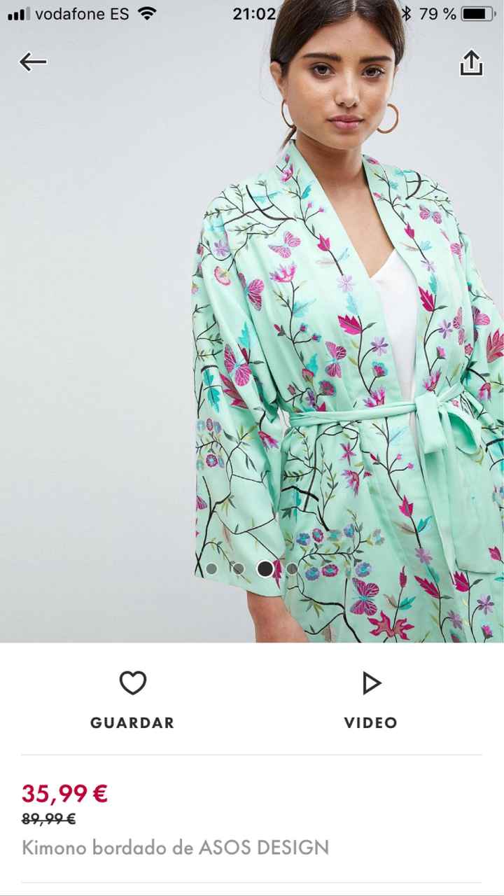 Kimonos/batas estampados - 1