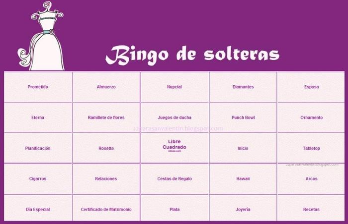 Juegos para la despedida de soltera 1