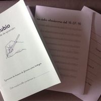 Cuadernillos rubio para los testigos!! - 2
