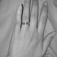 Nuestros anillos de compromiso... - 1