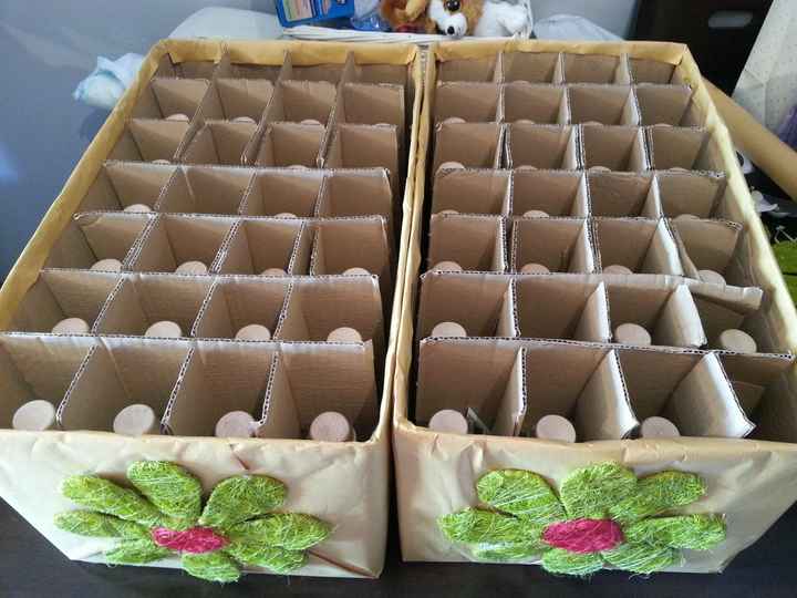 MIS CAJAS DECORADAS PARA EL ACEITE