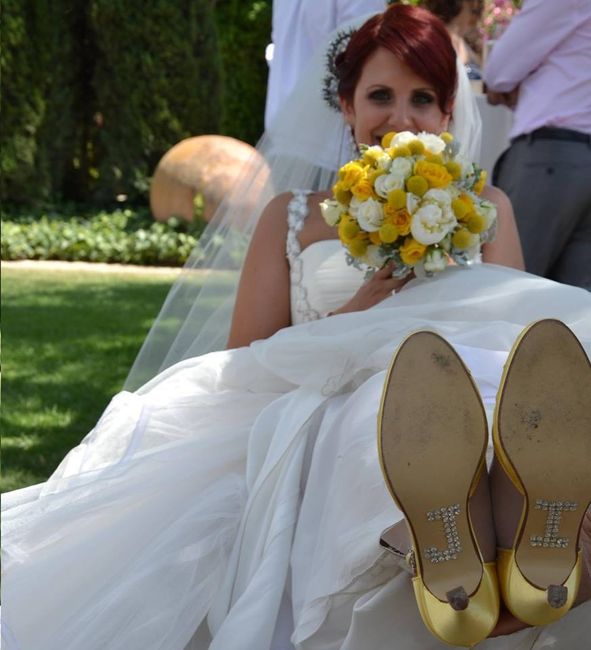 Mis zapatos amarillos