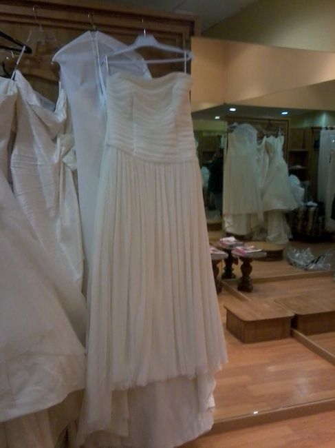 este fue mi primera opcion de vestido de novia