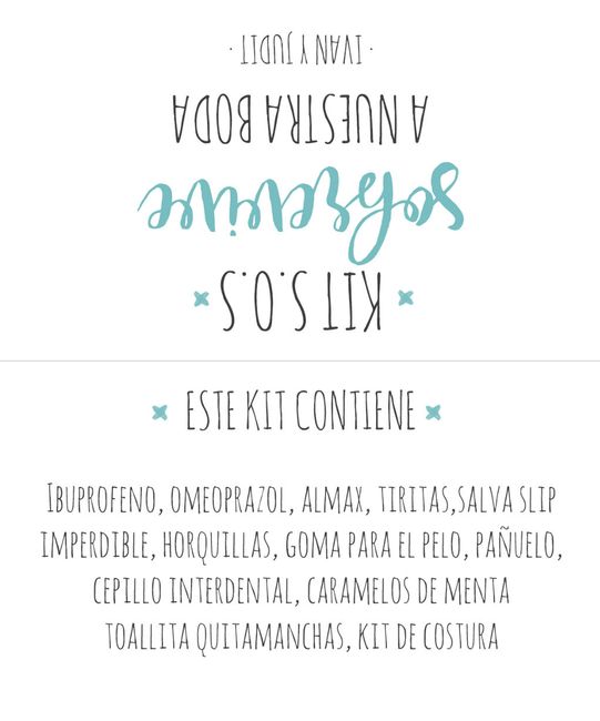 KIT S.O.S MUJERES
