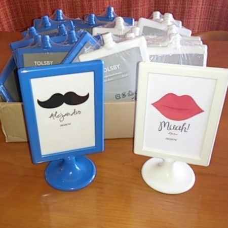 Deco-ideas para una boda kiss and moustache! - 1