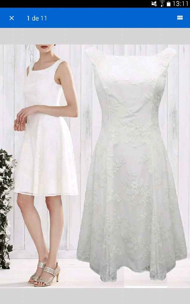 Vestido para juzgado barato - 1