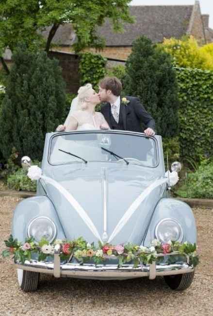 Coche novios