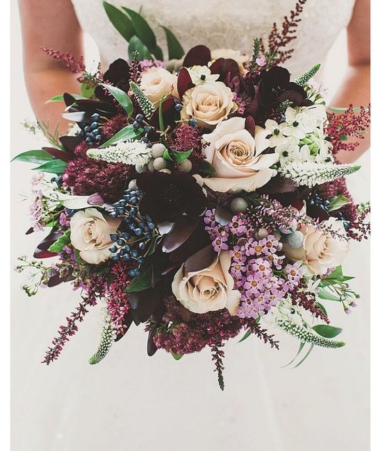 ¿qué color de flores llevará vuestro ramo?? - 1