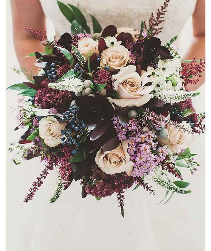 ¿qué color de flores llevará vuestro ramo?? - 1