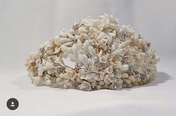 Tocado (tiara )para Novia - 1