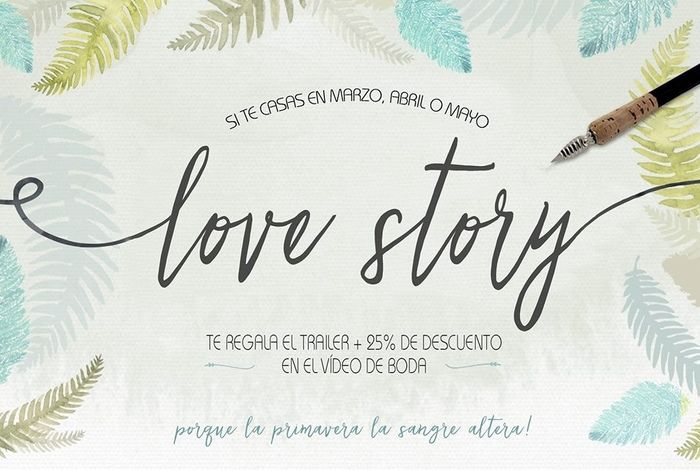 oferta vídeo bodas primavera