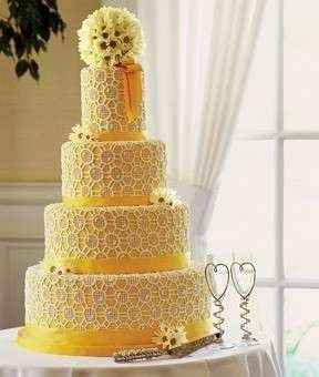 Tarta amarillo 3