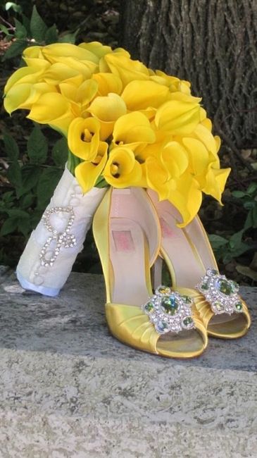 Zapatos amarillo 4