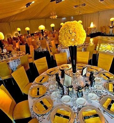 Decoración en amarillo 5