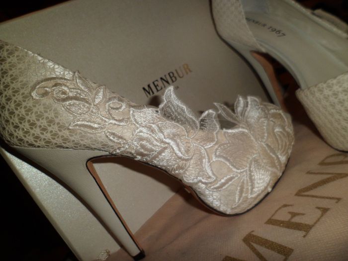 Zapatos Novia Menbur