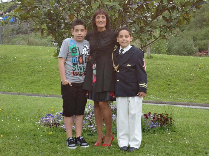 MI HERMANA, CUÑADO Y SOBRINOS