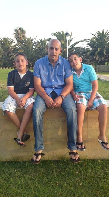 MI HERMANA MI CUÑADO Y MIS SOBRINOS