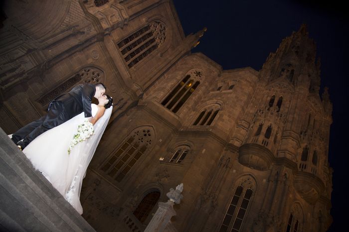 foto a la salida de la iglesia