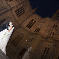 foto a la salida de la iglesia