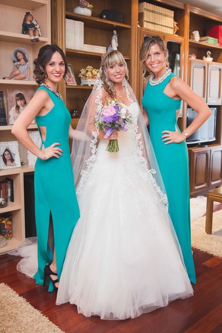 Carol y damas de honor