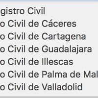 registros