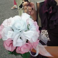mi ramo de flores de nylon