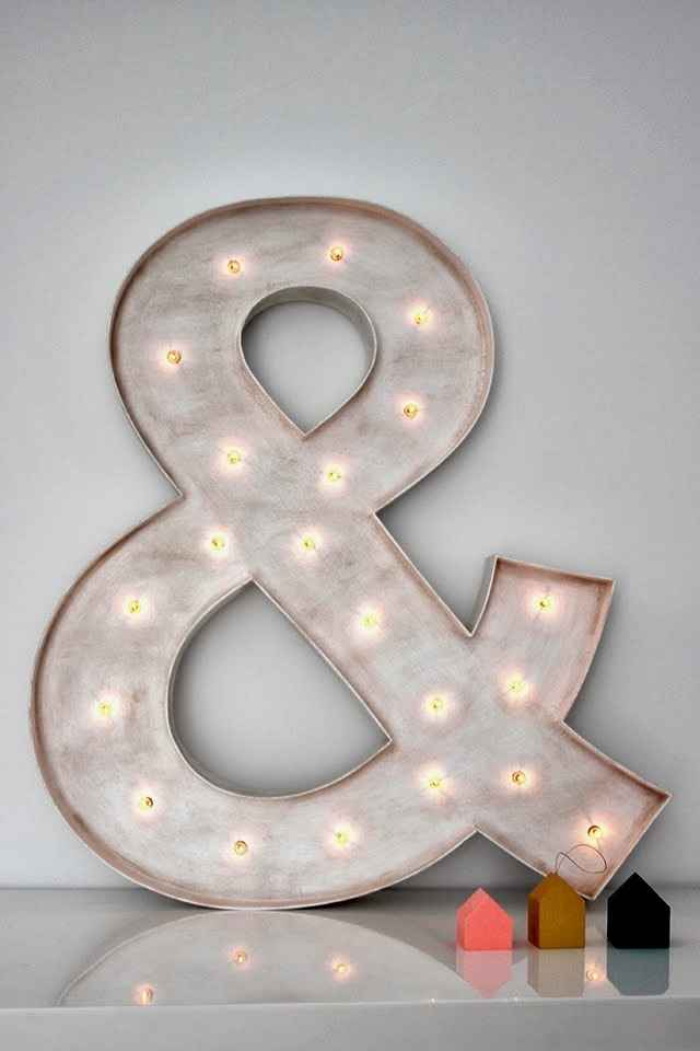 Nuestras letras luminosas diy (tutorial) - 1