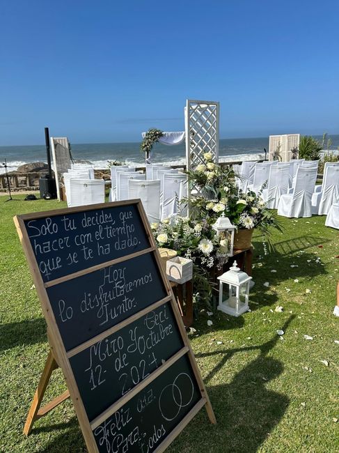 Cartel de bienvenida 8