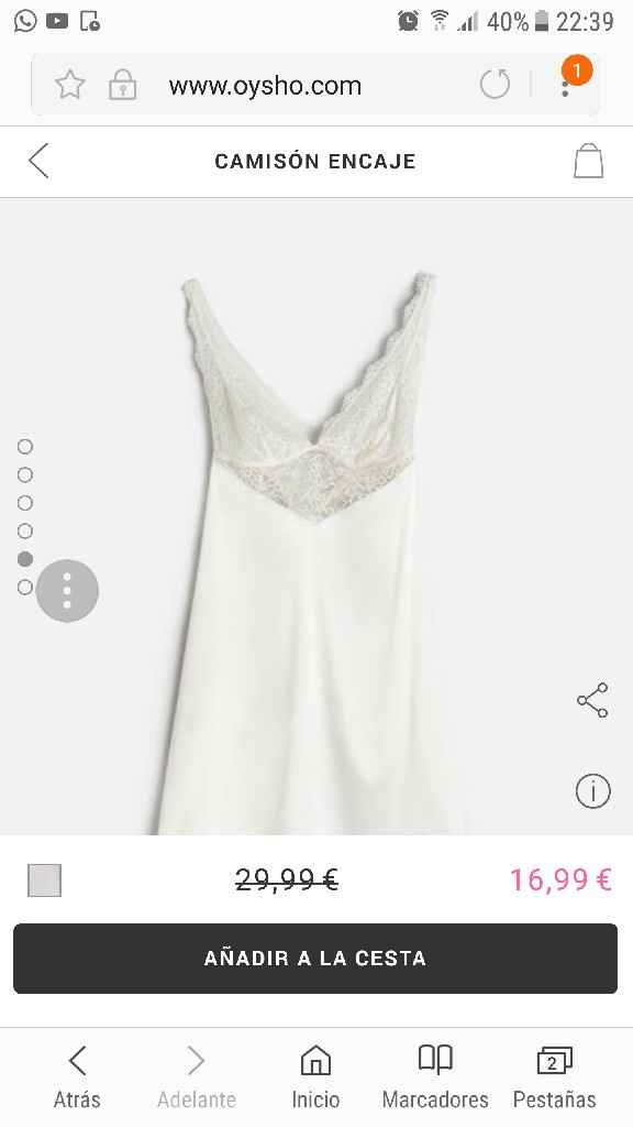 Batas de novia oysho 2025