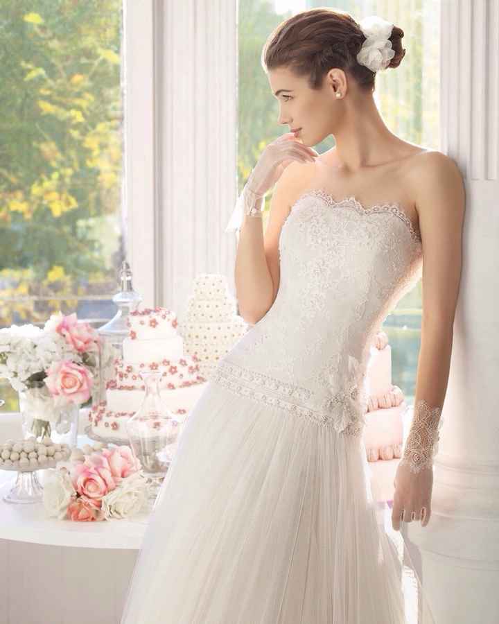 Vestido de novia. rosa clara. acacia - 1