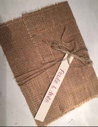 Sobres invitación de boda