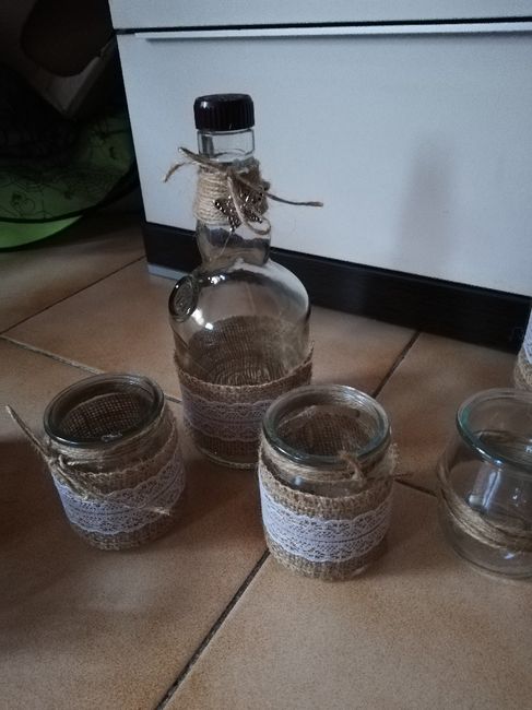 Centros de mesa y primer cono petalos - 6