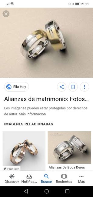 Alianzas: oro amarillo o blanco, que opináis? - 1