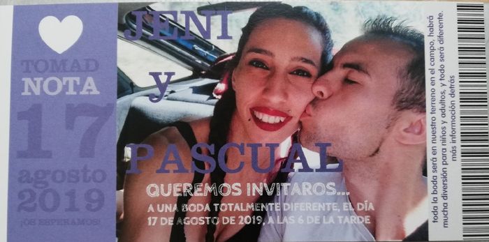 invitaciones de boda Repartidas!!!🤗🎉 - 2