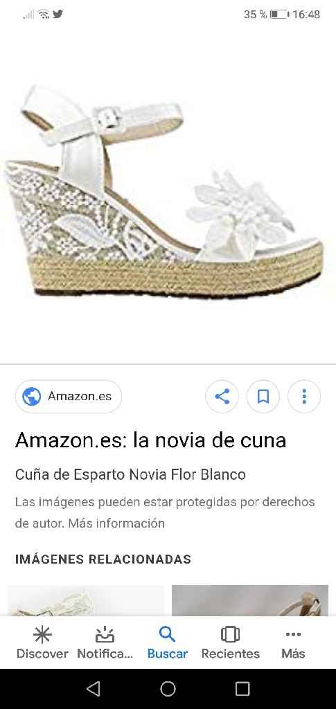Cuñas novia lilas - 1