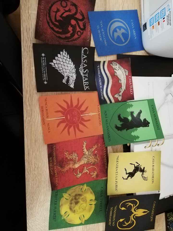 Meseros de juegos de tronos - 1