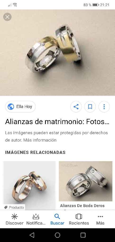 Alianzas: oro amarillo o blanco, que opináis? - 1