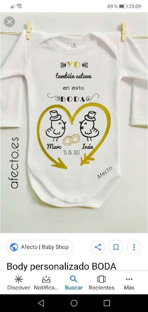 Regalo para embarazada ( aun no sabrá el sexo del bebé) - 1