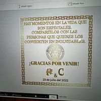 Tarjetas de agradecimiento versace - 1