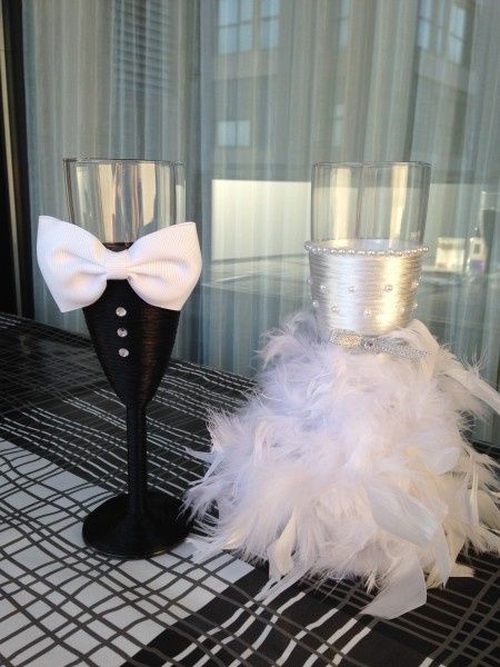 Mis copas para el brindis!!