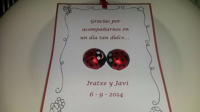 Tarjeta de agradecimiento