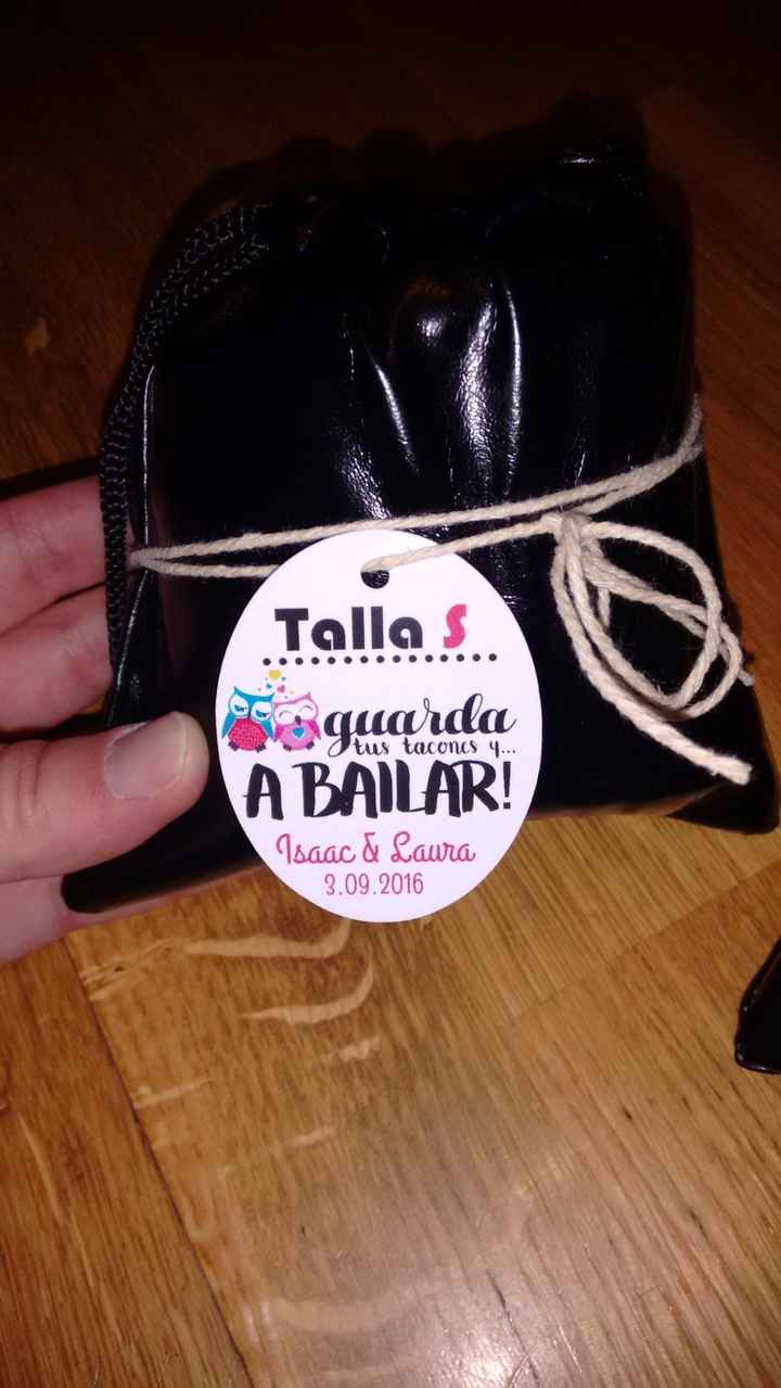 En su bolsa Talla L