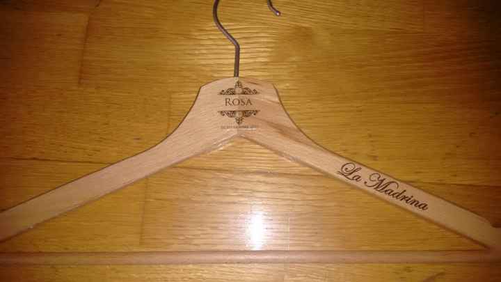 Percha para la madrina