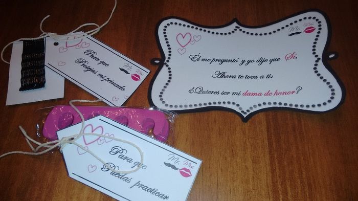 Kit para Dama de honor (2)