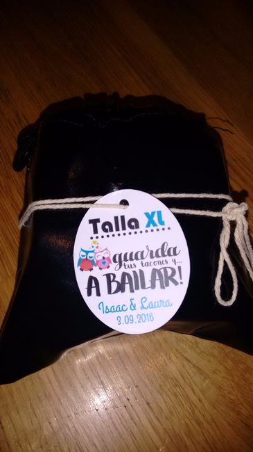 En su bolsa Talla XL